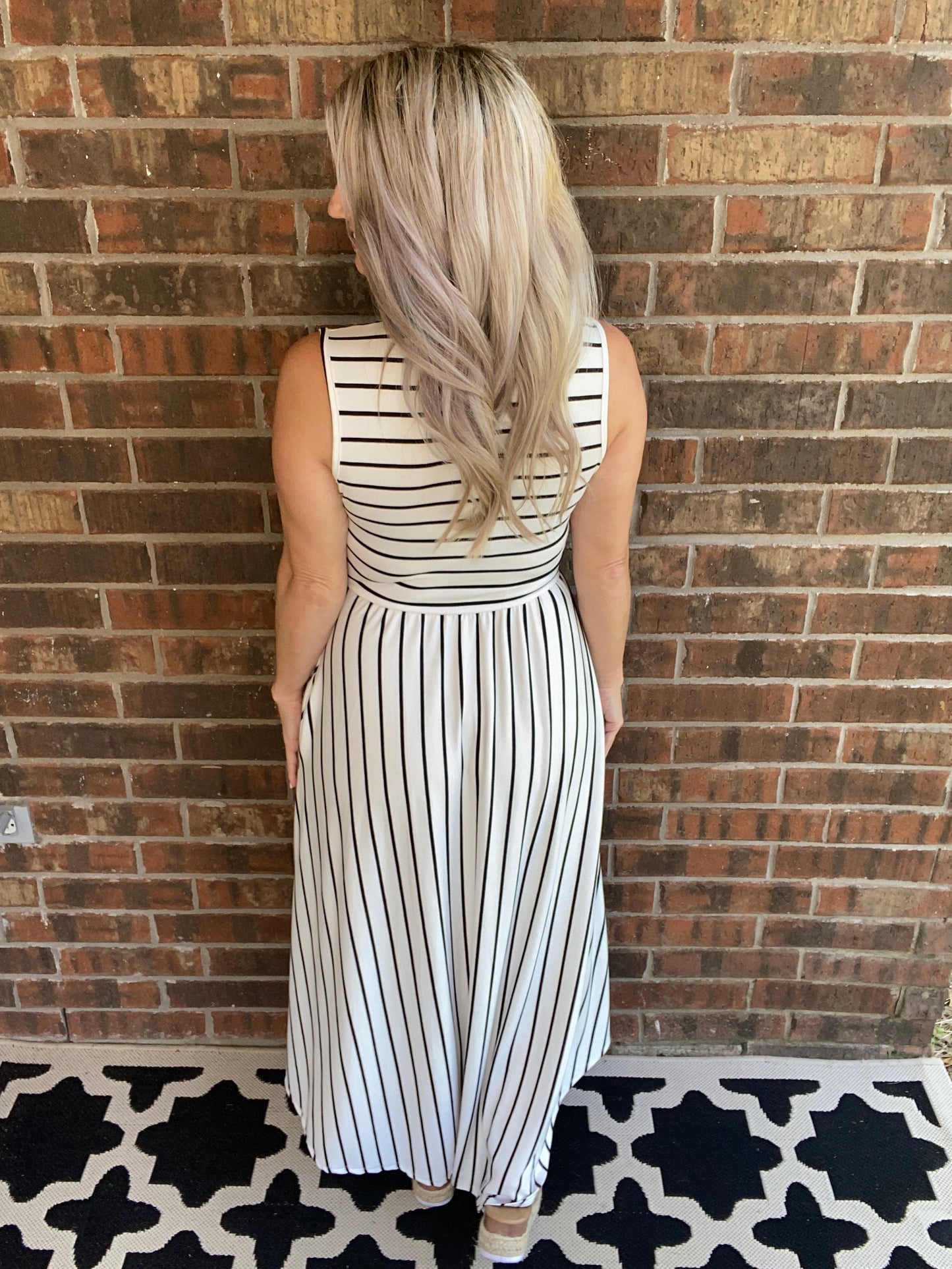 Beach Day Dress In Ivory