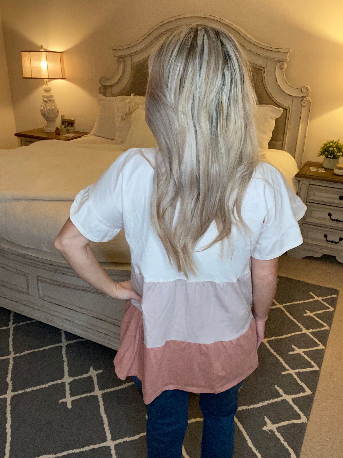 Blushing Babydoll Blouse
