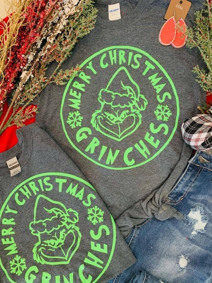 Merry Christmas Grinches Tee