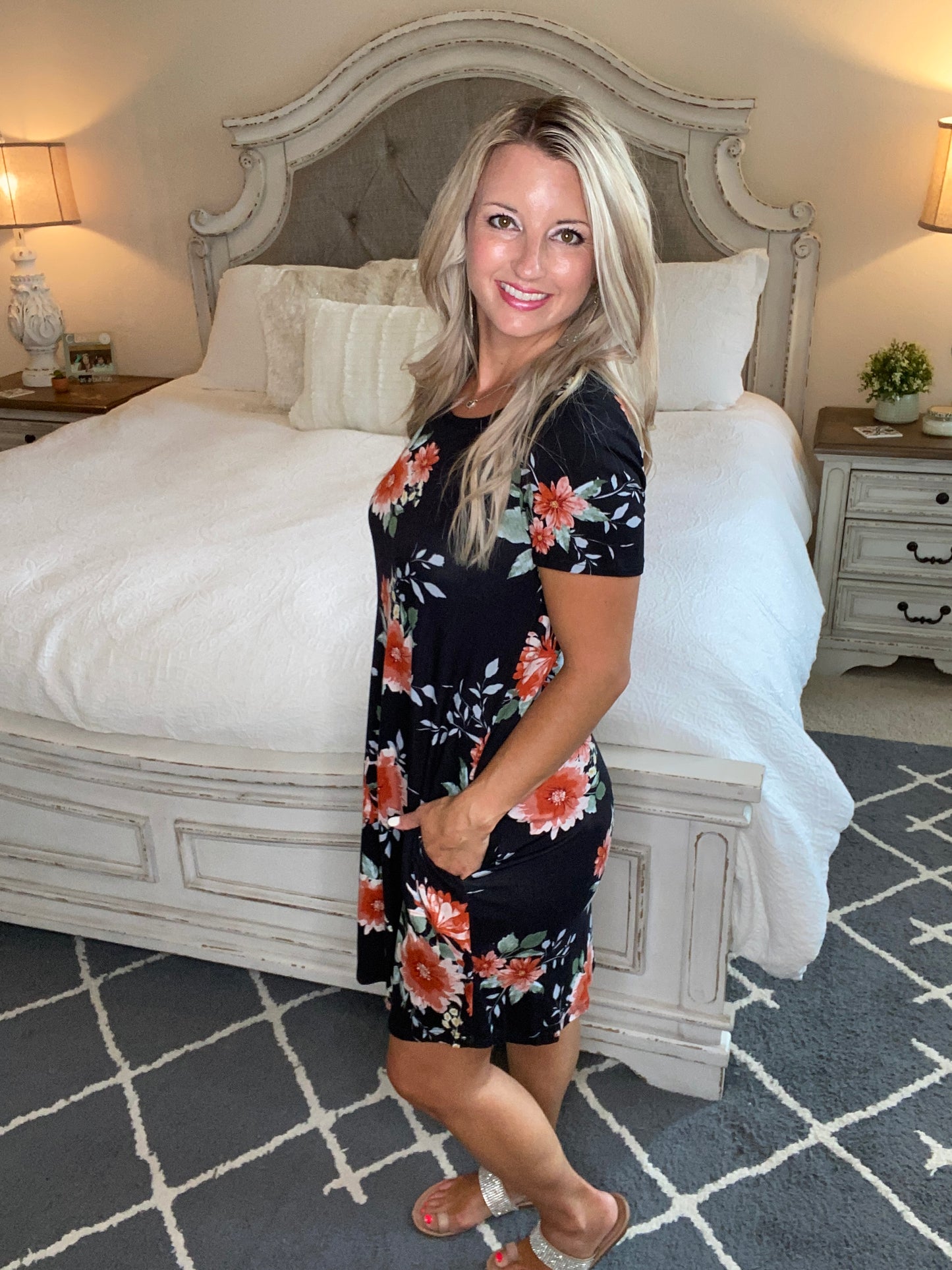 Blooming Dahlia Dress