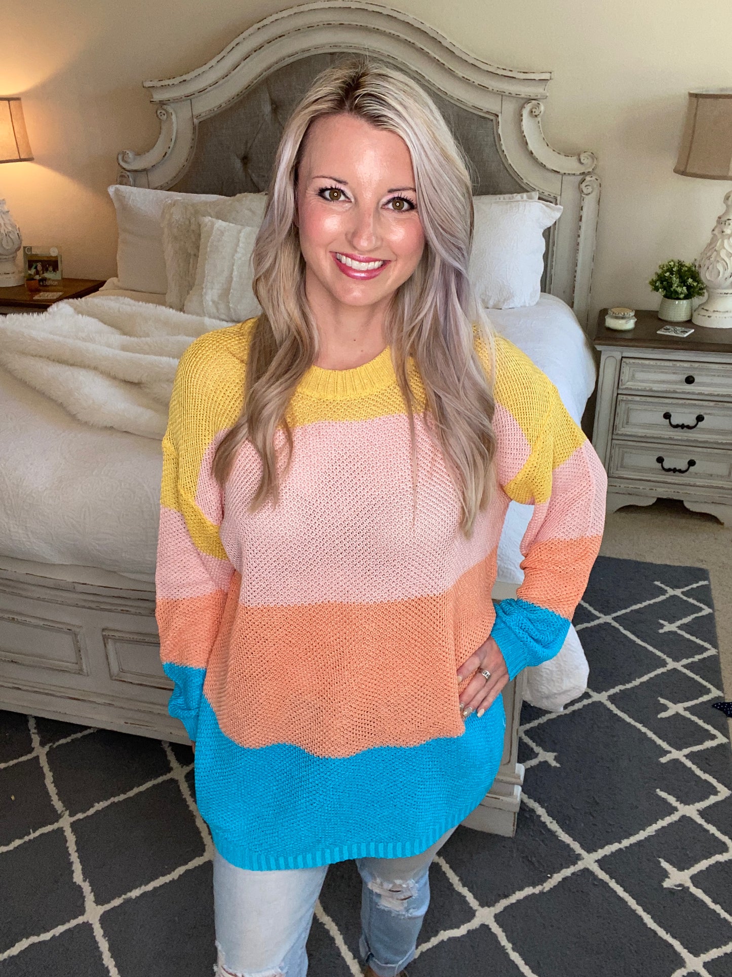 A Block of Sunshine Sweater