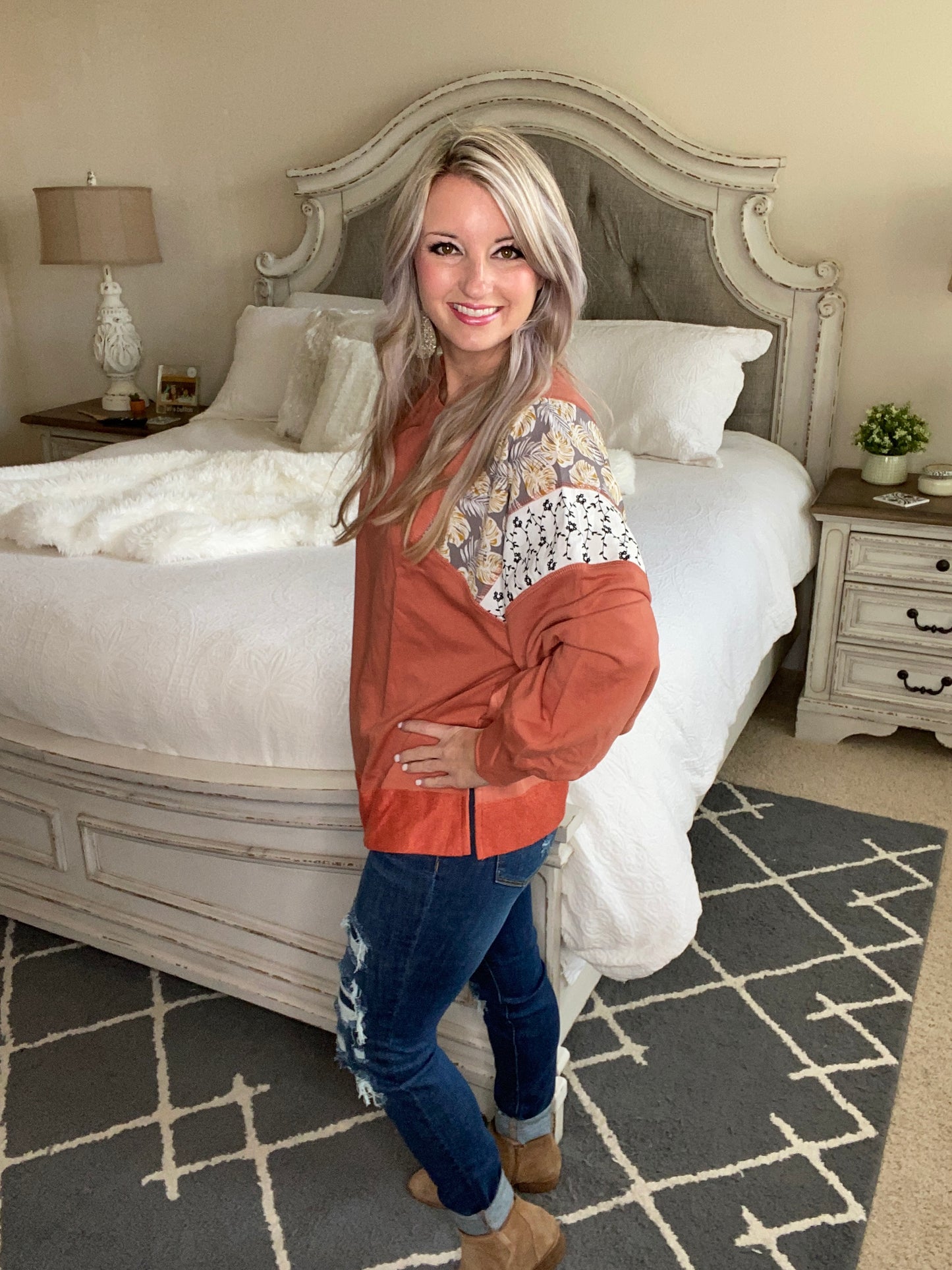 Life Is Peachy Top