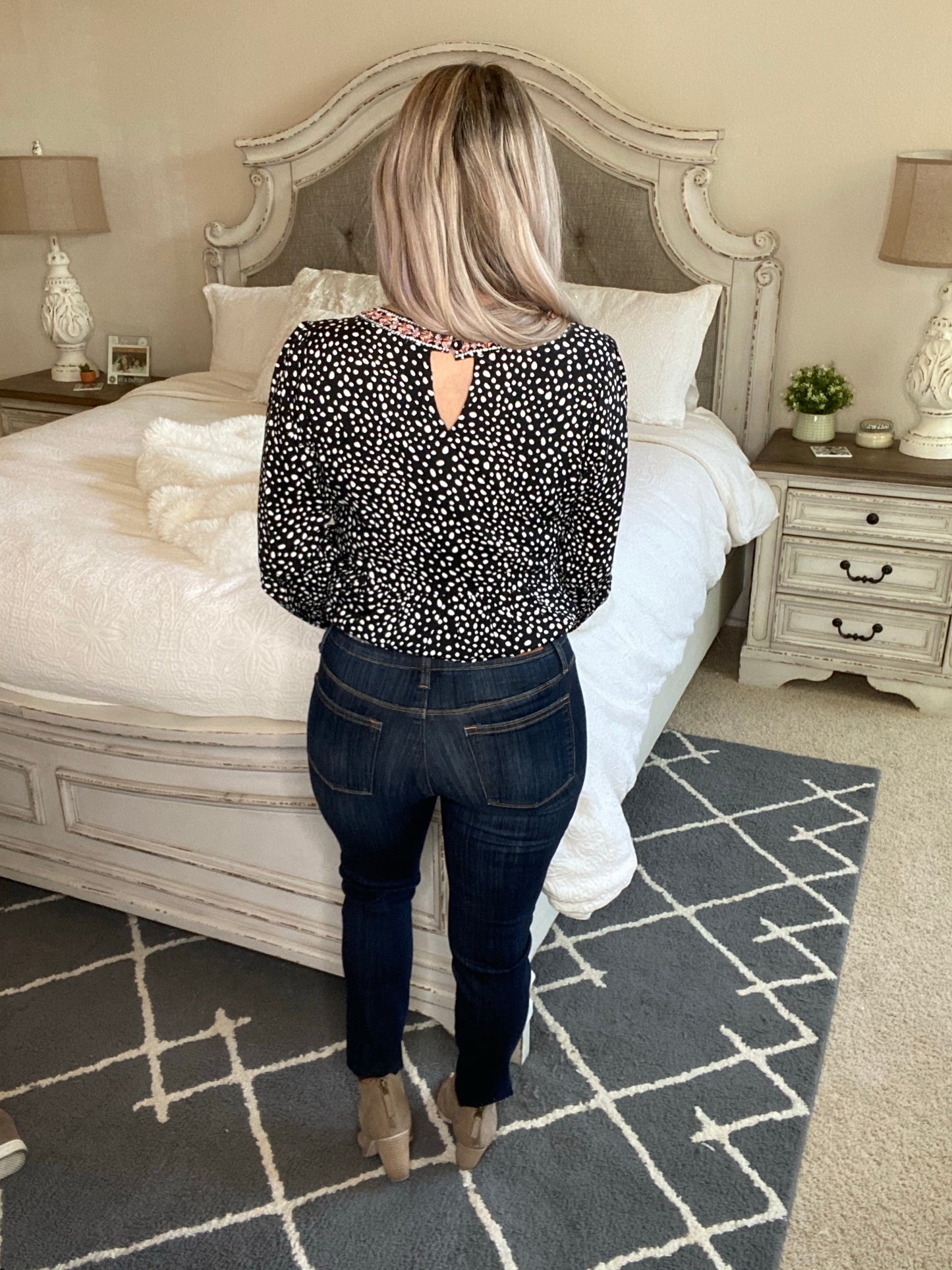 Just In Time Dark Wash Jeggings