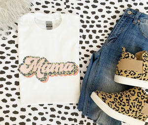 Leopard Mama Tee/ Sweatshirt