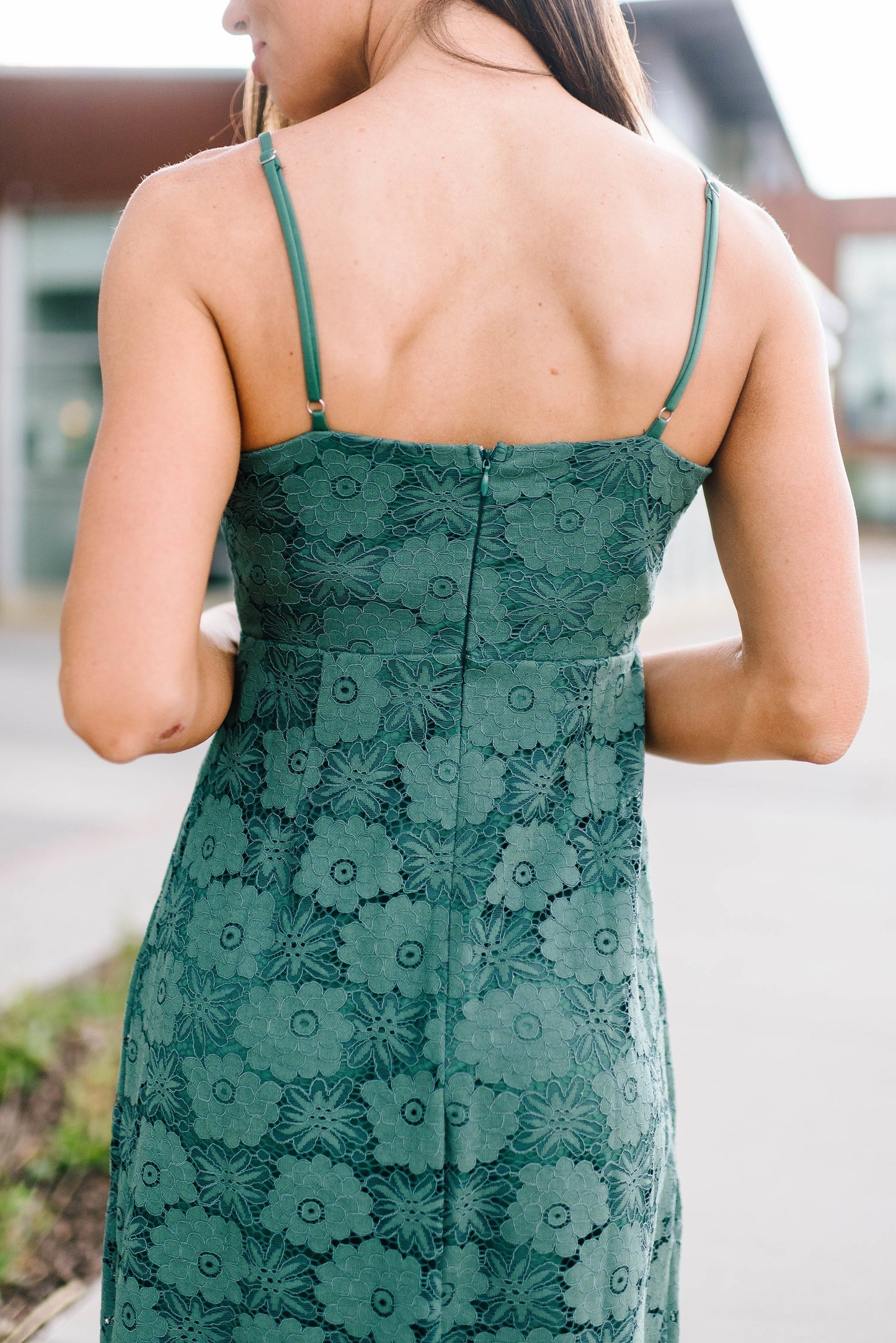 Jade Lace Dress