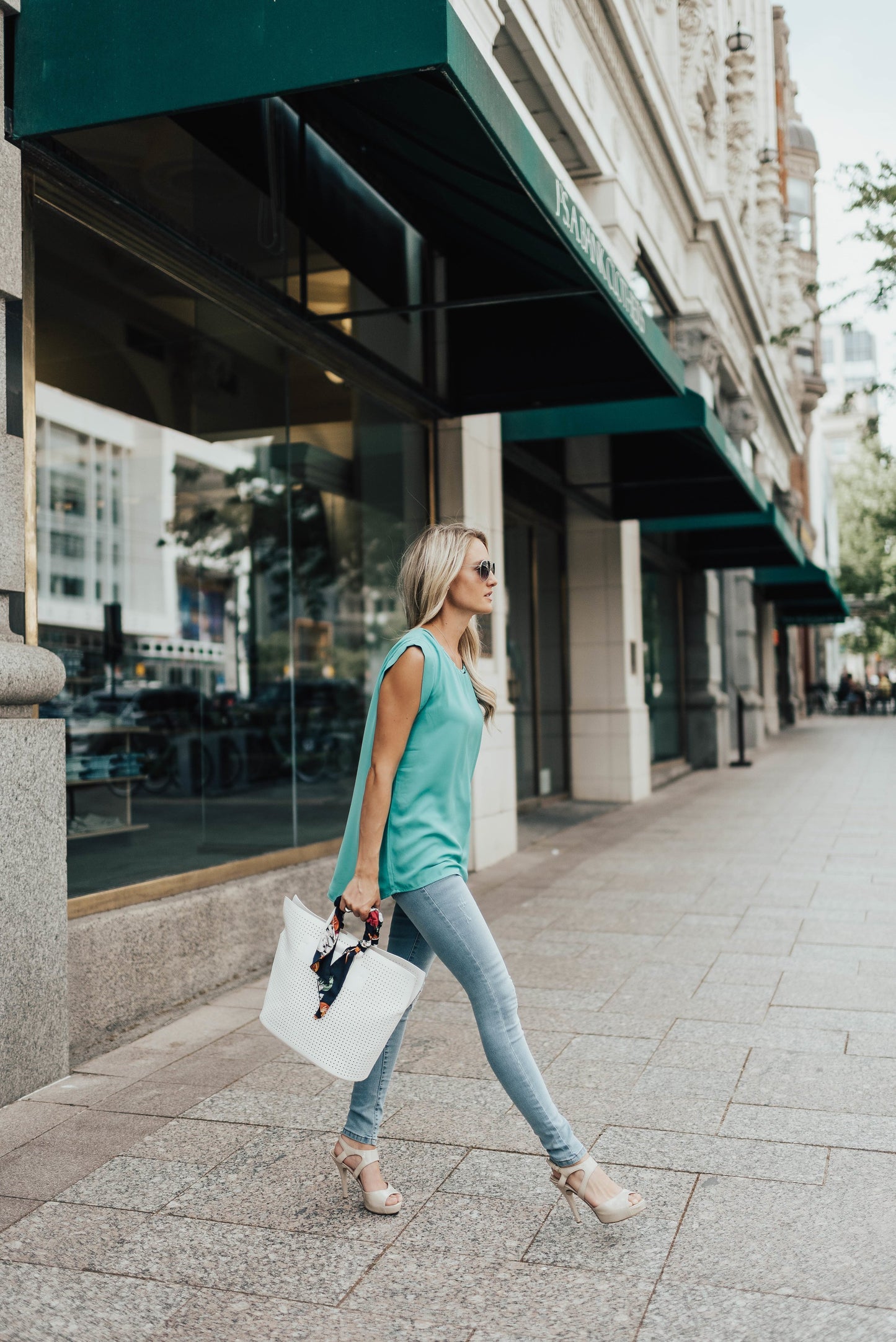 Jenna Blouse In Jade