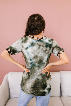 Jungle Expedition Top In Olive