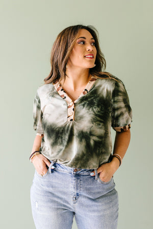 Jungle Expedition Top In Olive