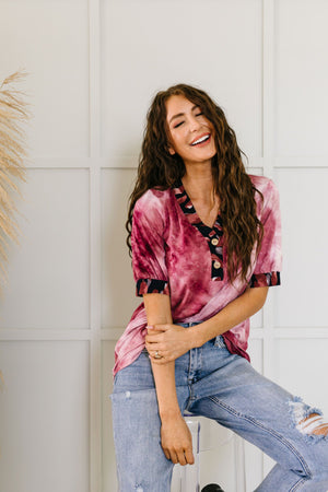 Jungle Expedition Top In Wine
