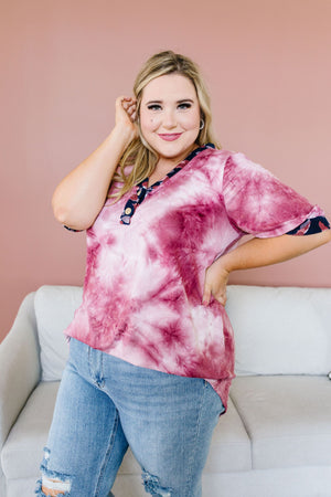 Jungle Expedition Top In Wine