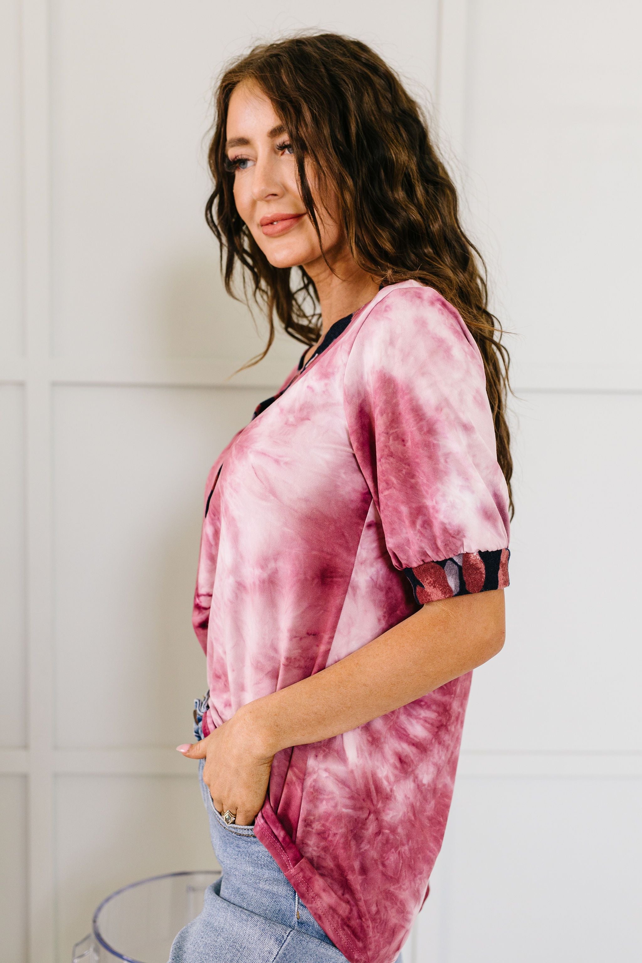 Jungle Expedition Top In Wine
