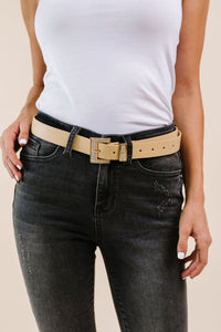 Just A Little Bling Belt In Natural