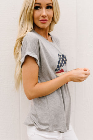 Kisses For The US Of A Graphic Tee