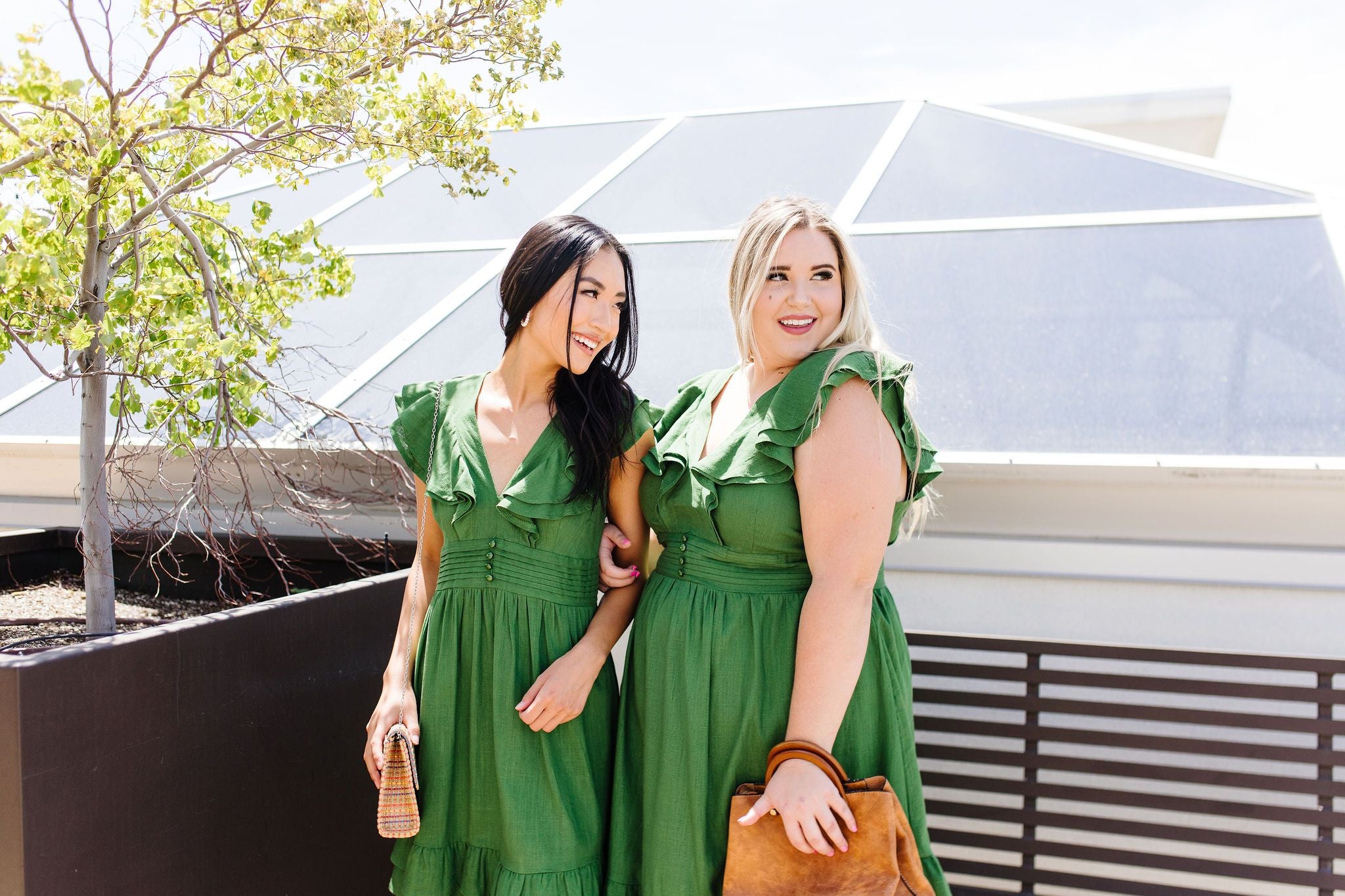 Kiwi Ruffles Dress
