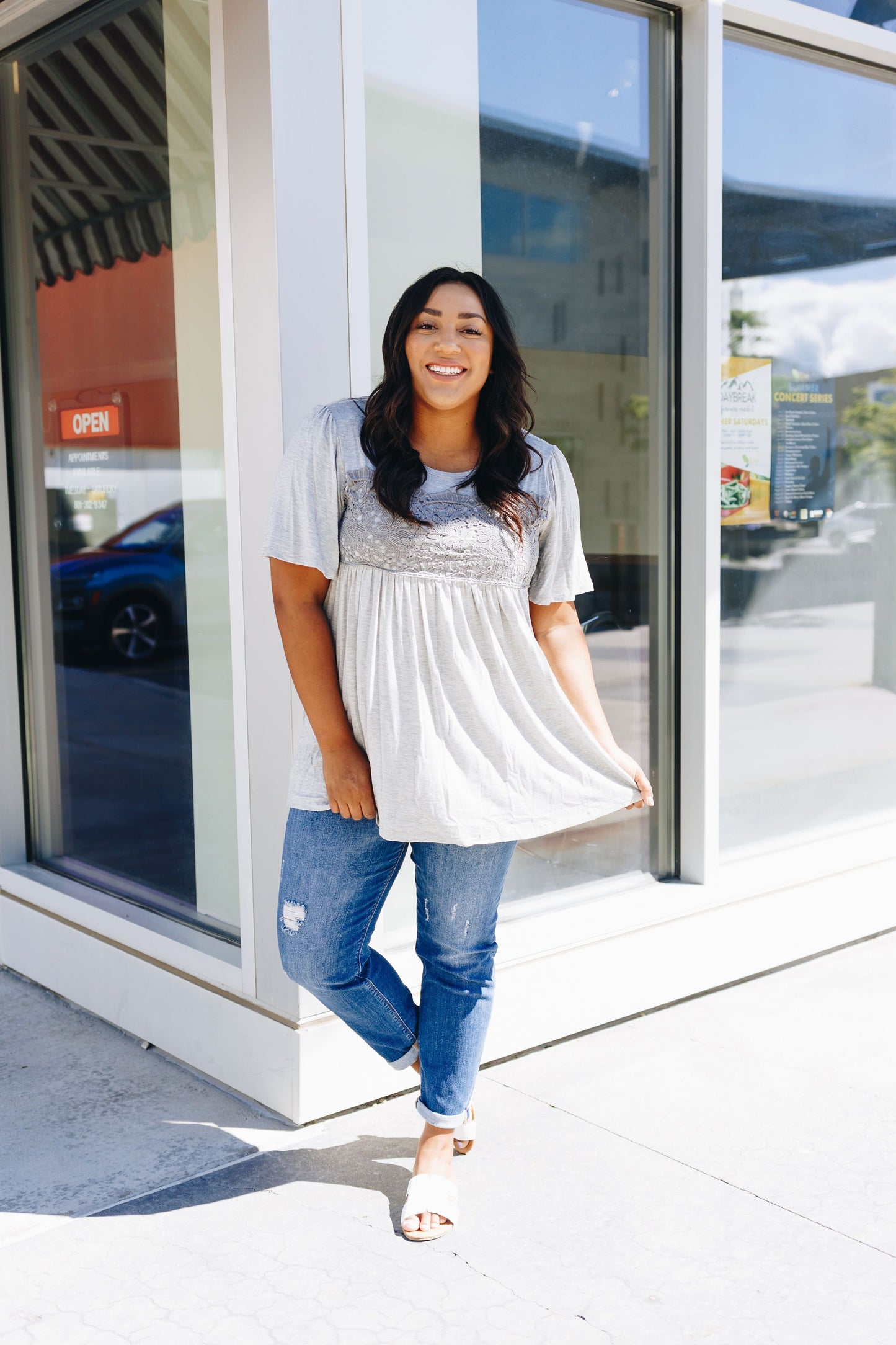 Lace And Sensibility Top