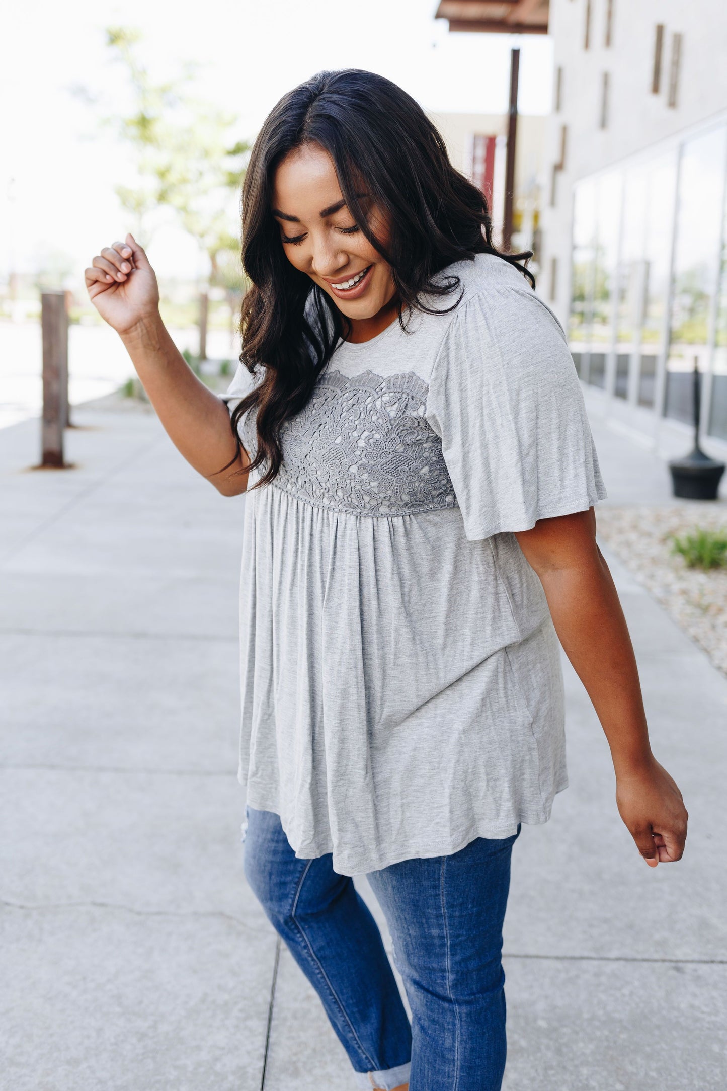 Lace And Sensibility Top