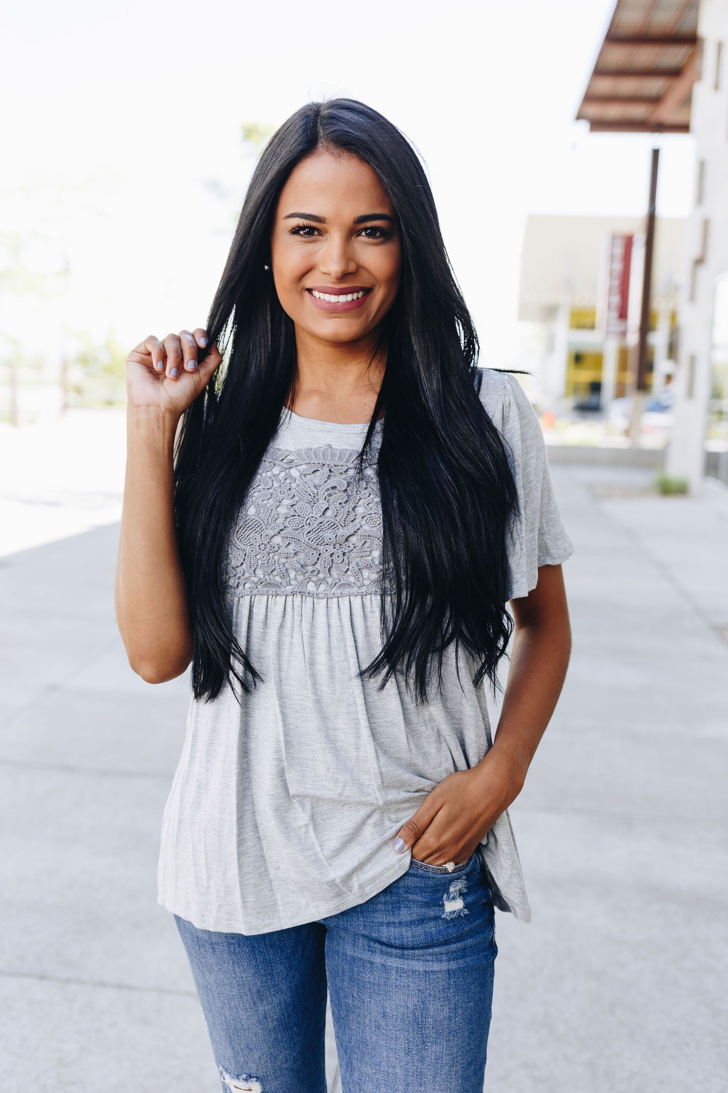 Lace And Sensibility Top