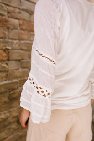 Leave Your Mark Bell-Sleeve Top