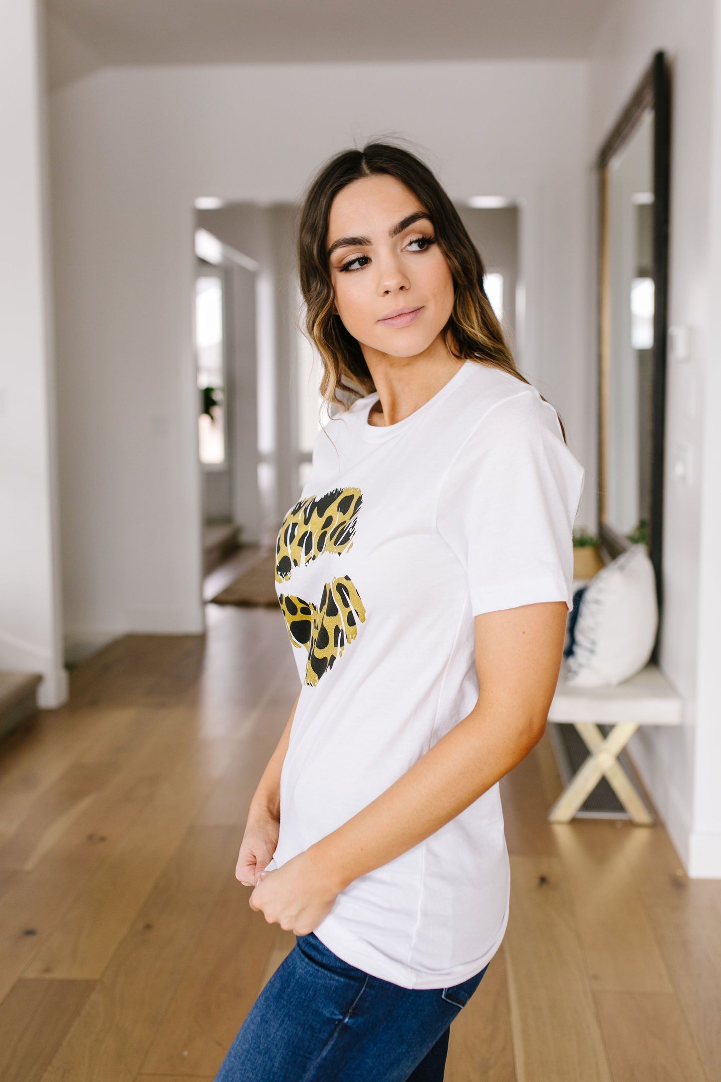 Leopard Lips Graphic Tee