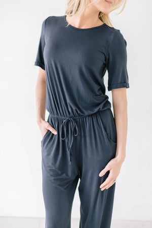 Life Is Good Jumpsuit In Slate