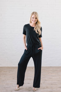Life Is Good Jumpsuit In Black