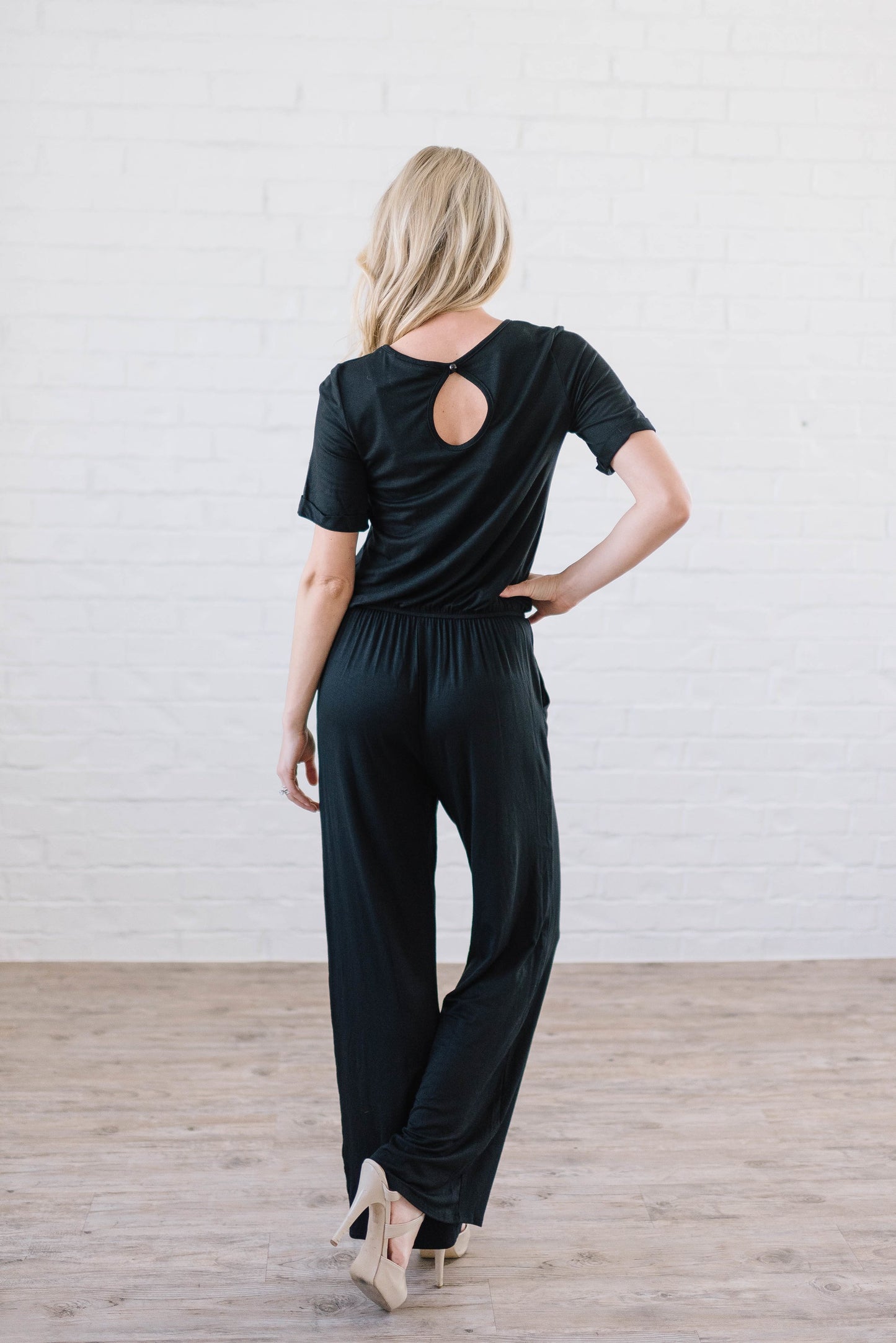 Life Is Good Jumpsuit In Black