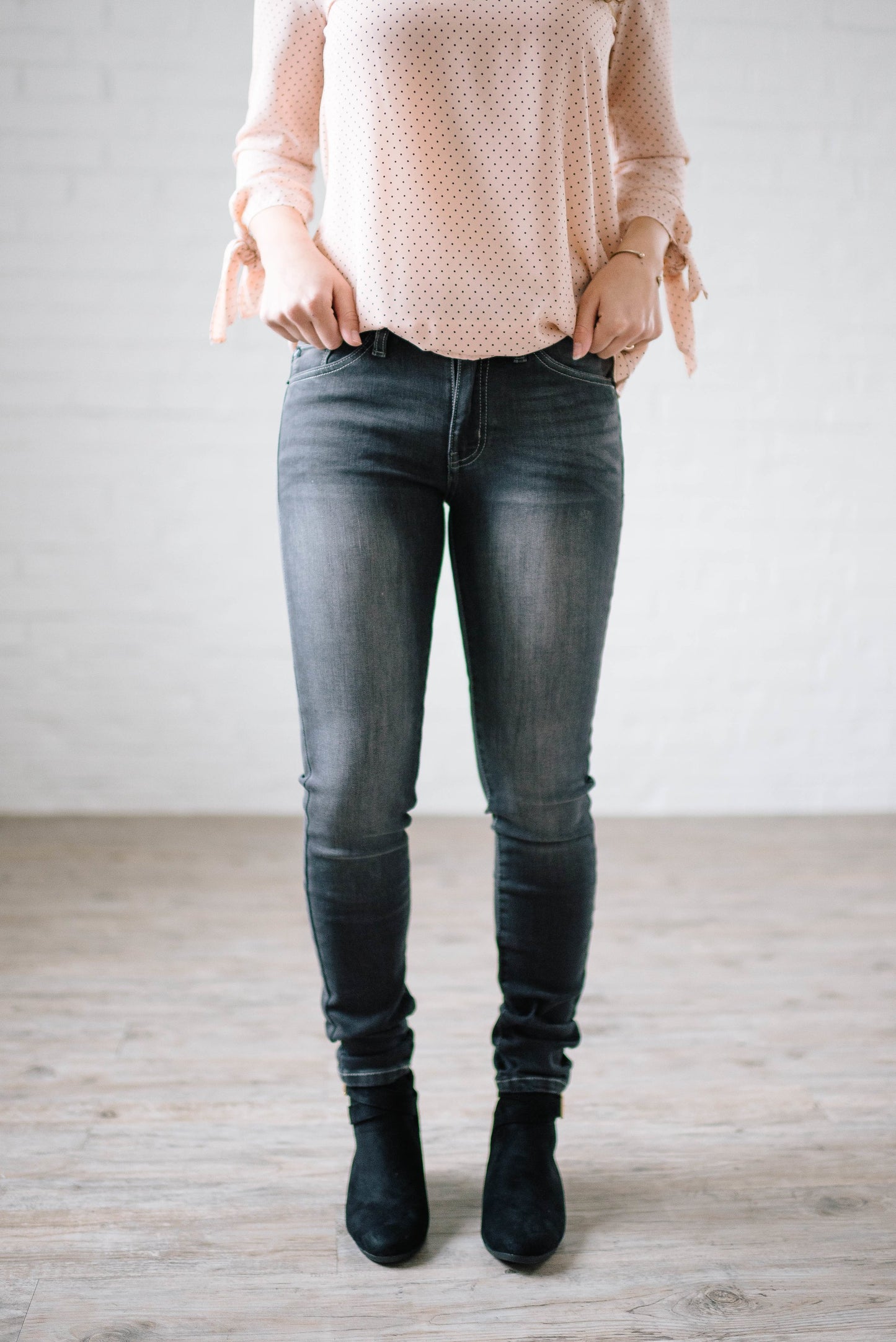 Light Gray Super Skinny Jeans