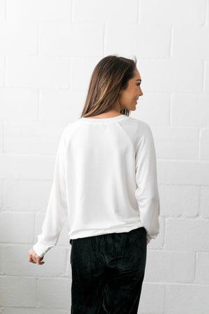 Lots Of Love Graphic Tee In White