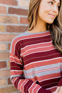 Mauve And More Fine Knit Sweater