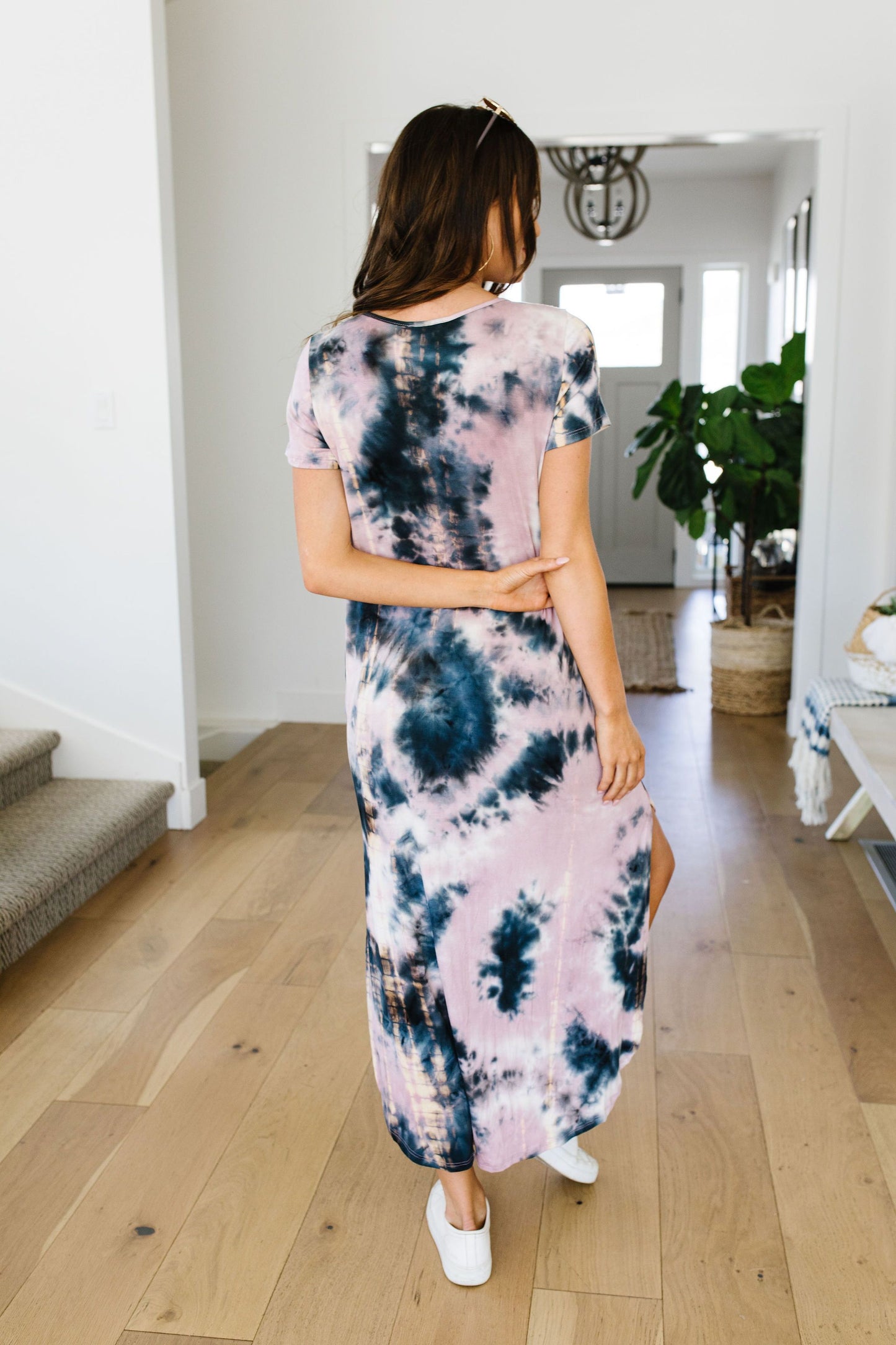 Miami Beach Tie Dye Maxi Dress