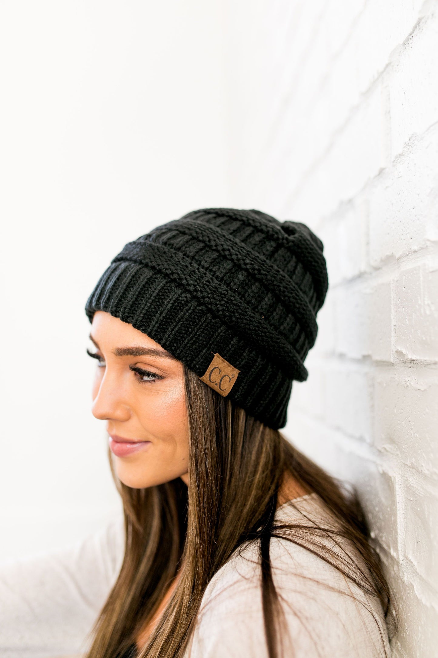 Nifty Knit Beanie In Black