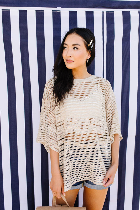 No Sweat Sweater In Natural