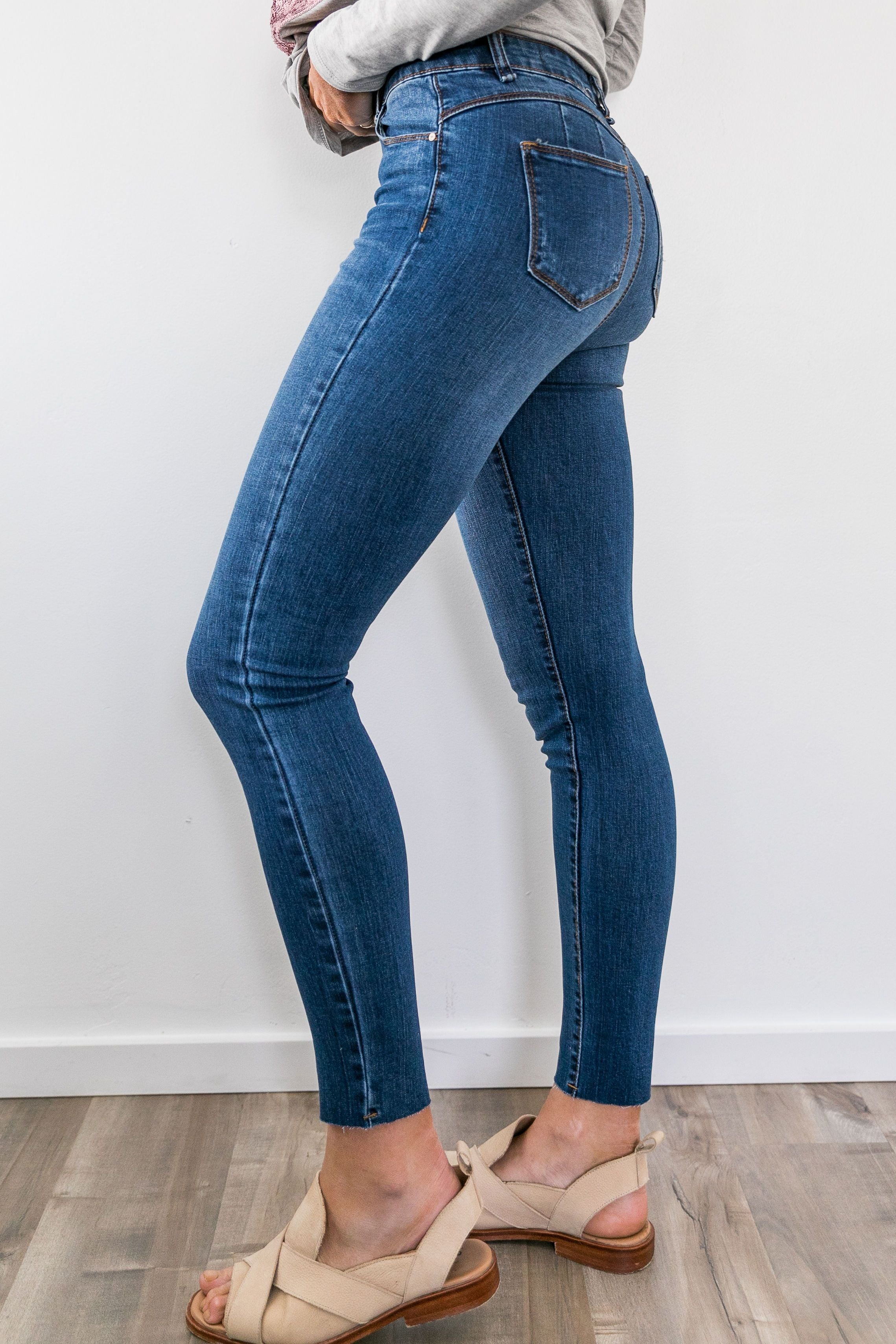 On The Fly High-Rise Skinnies - ALL SALES FINAL