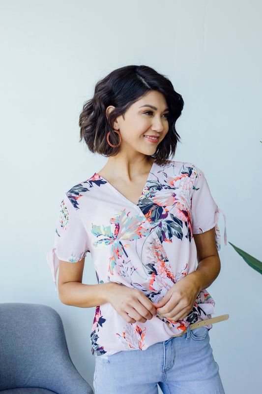 Osaka Oriental Floral Blouse