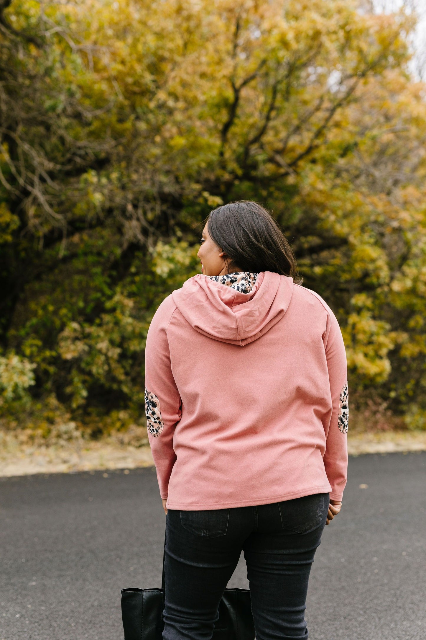 Patches + Spots Mauve Hoodie