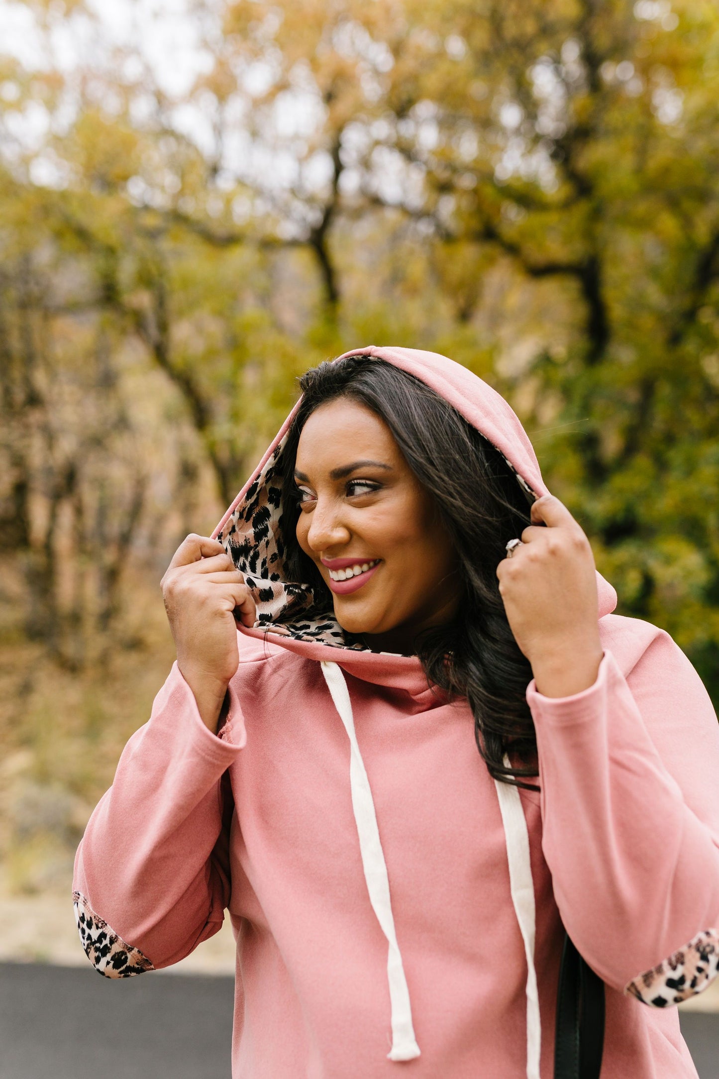 Patches + Spots Mauve Hoodie