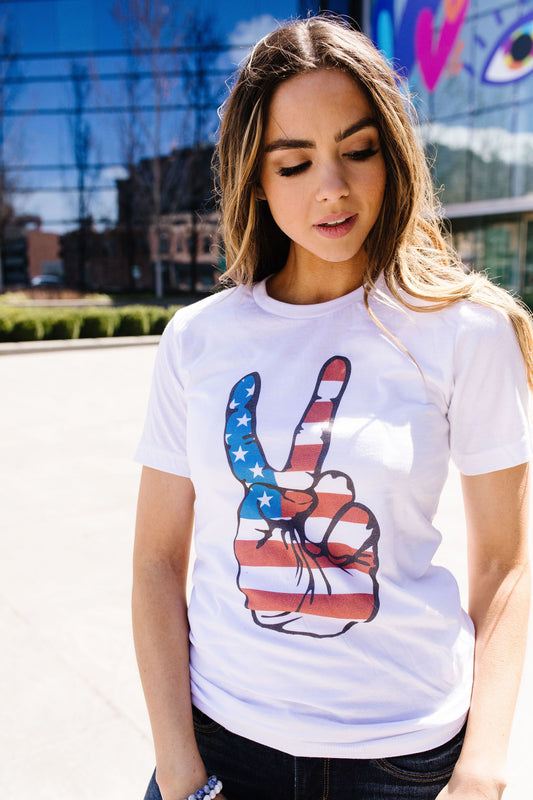 Peace In America Graphic Tee