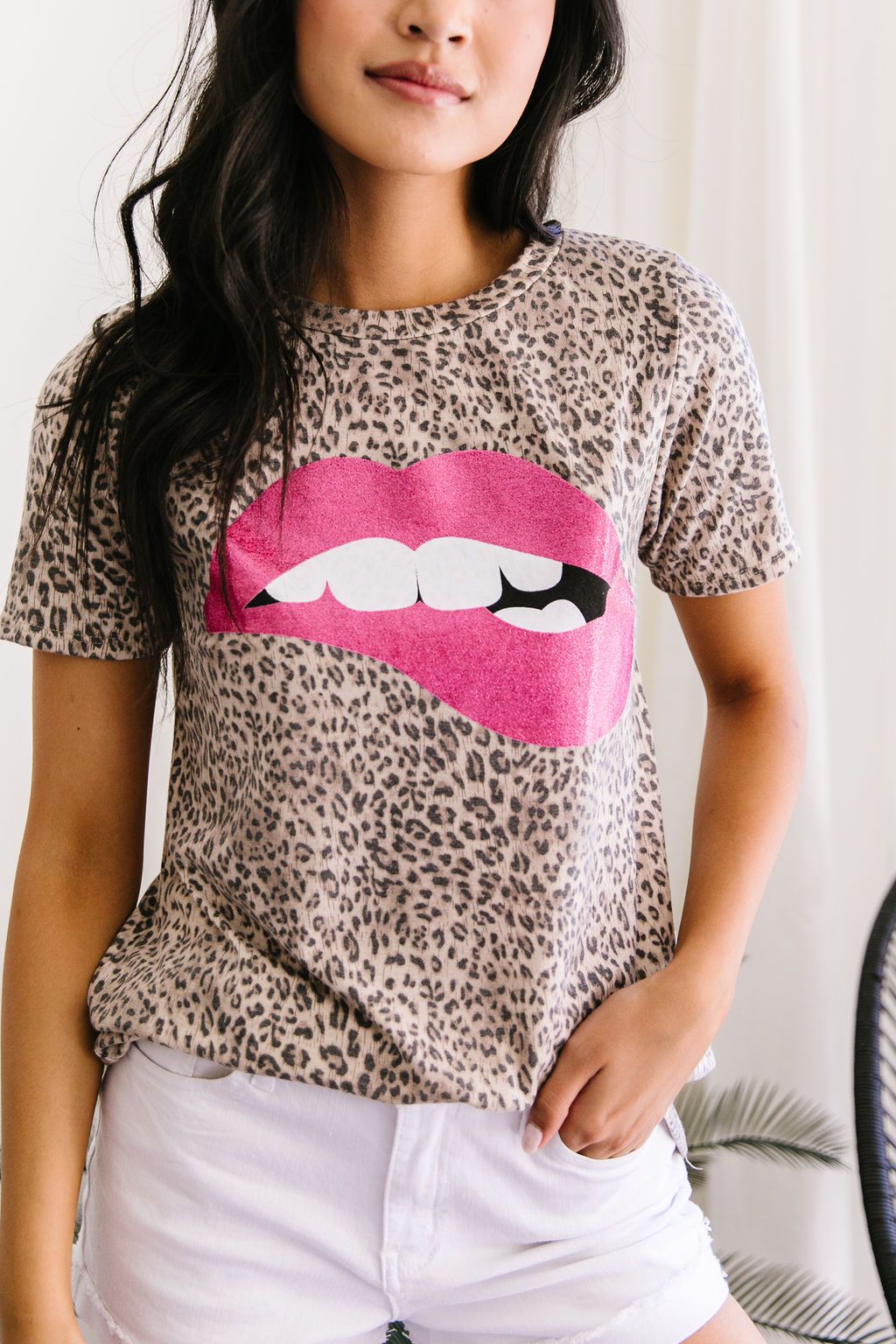 Pink Lipstick Top