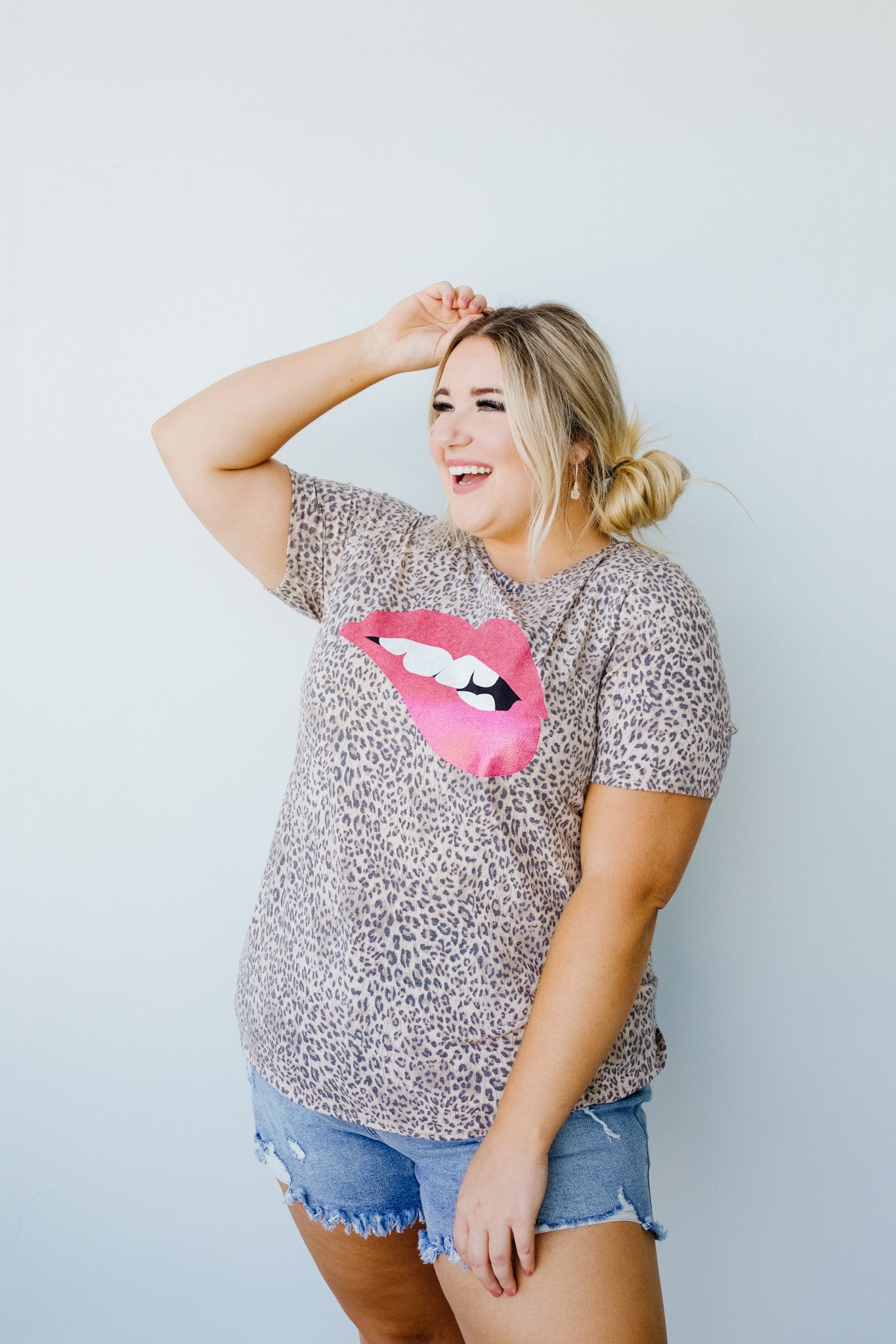 Pink Lipstick Top