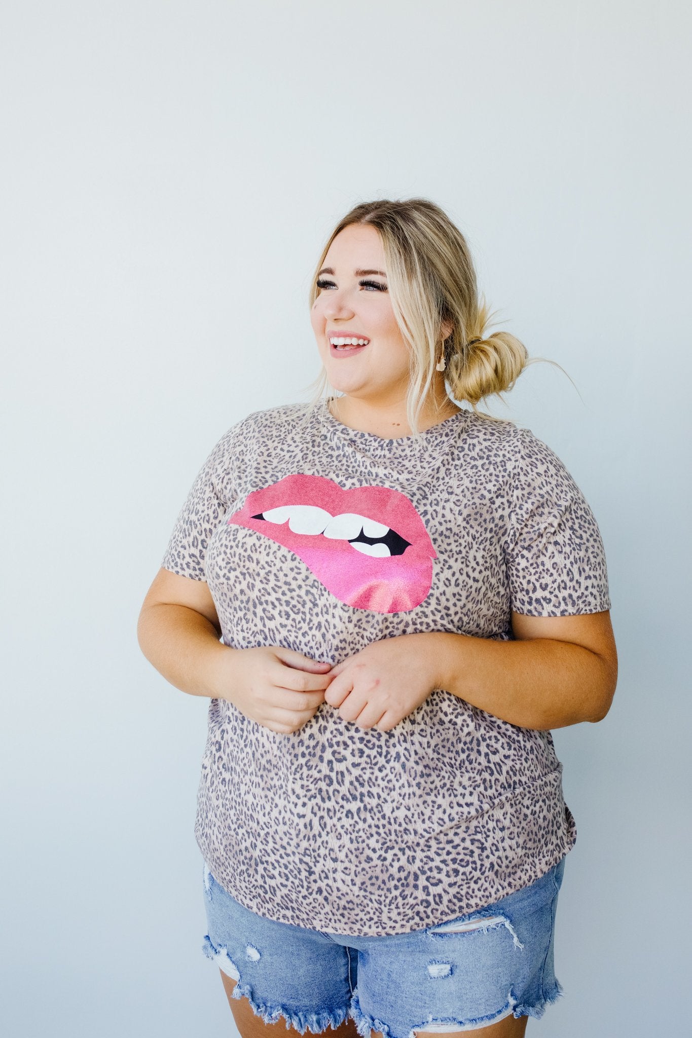 Pink Lipstick Top