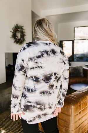 Polar Opposites Tie Dye Top