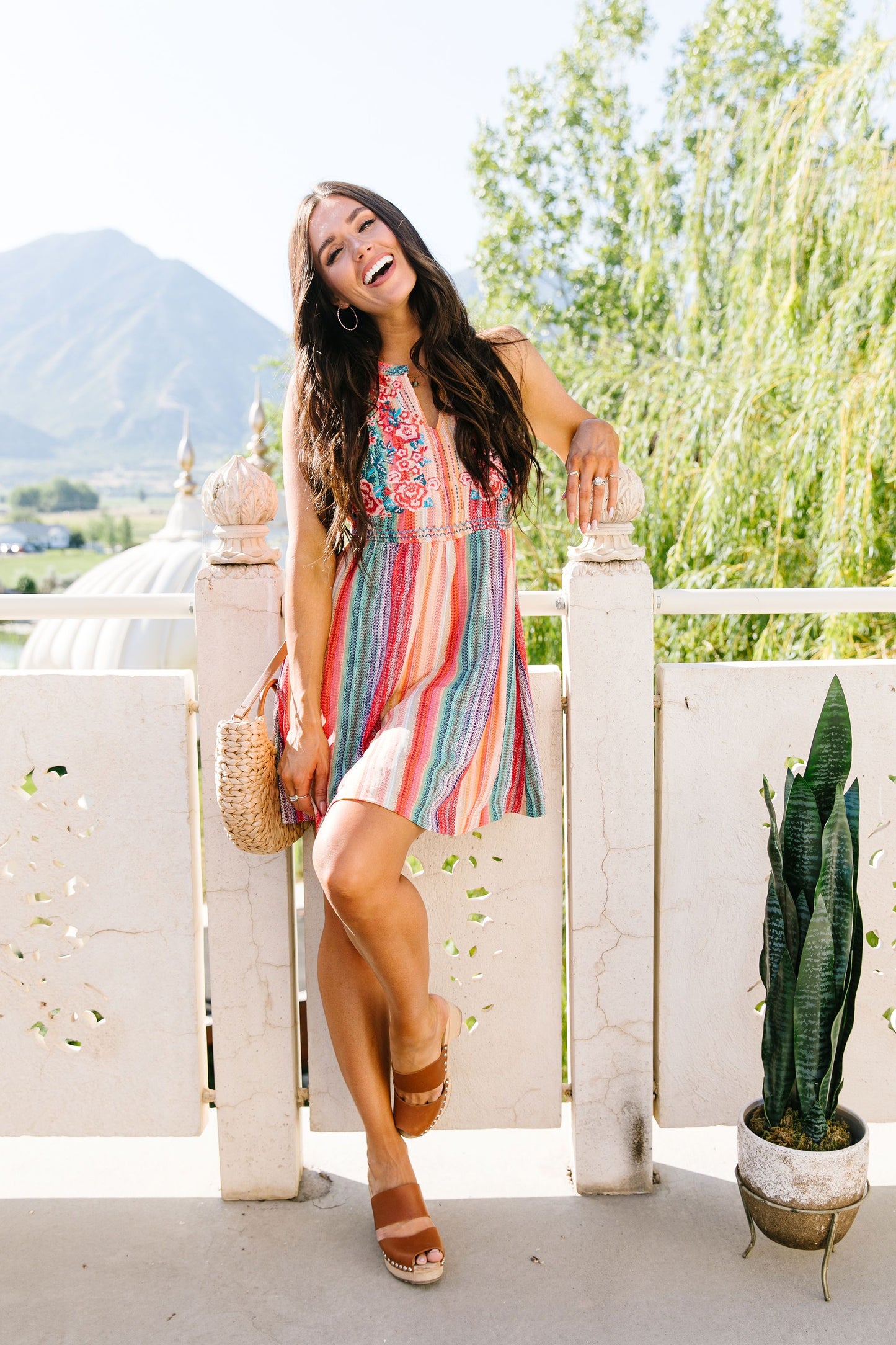 Collision Of Color Dress