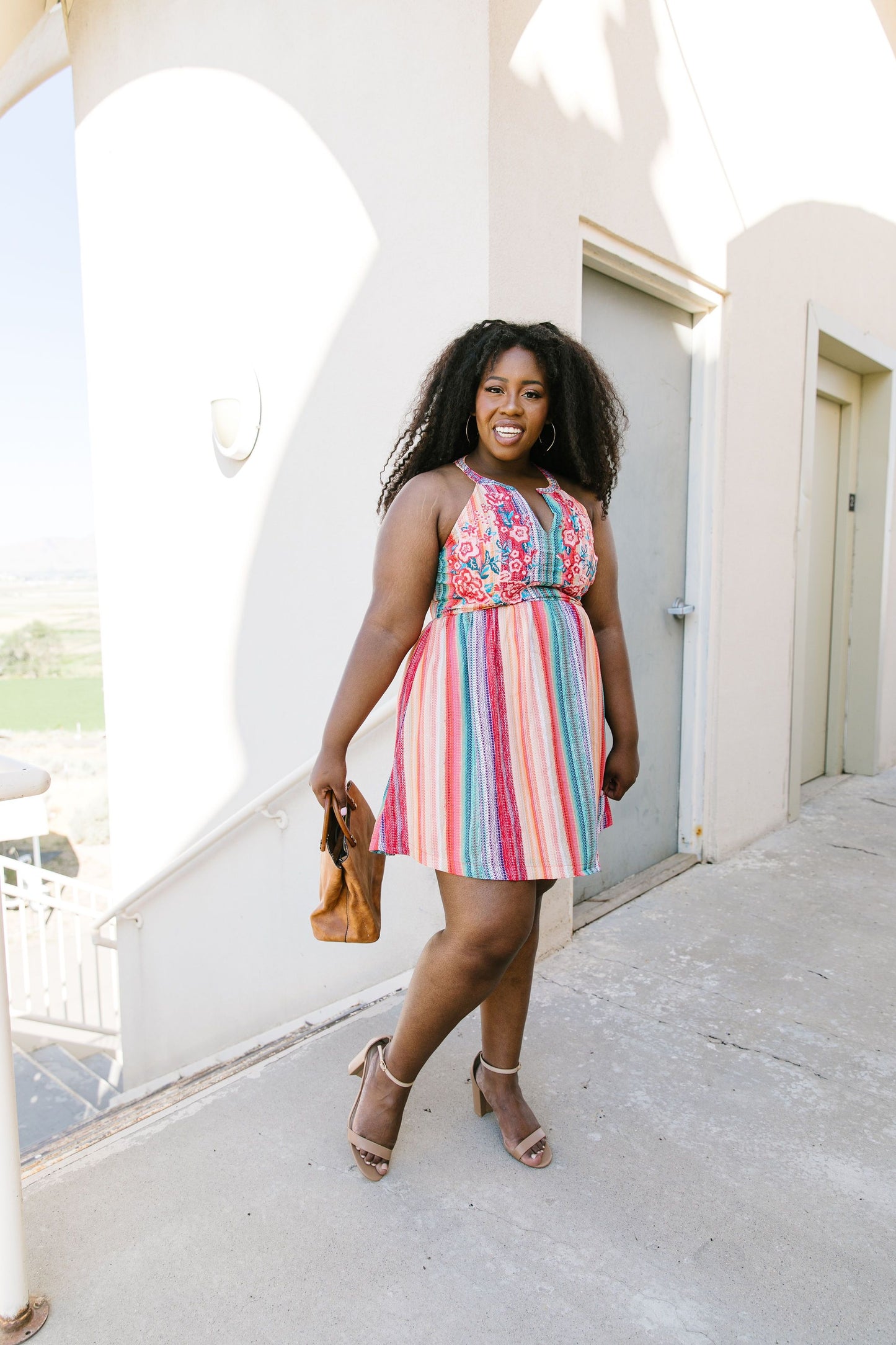 Collision Of Color Dress