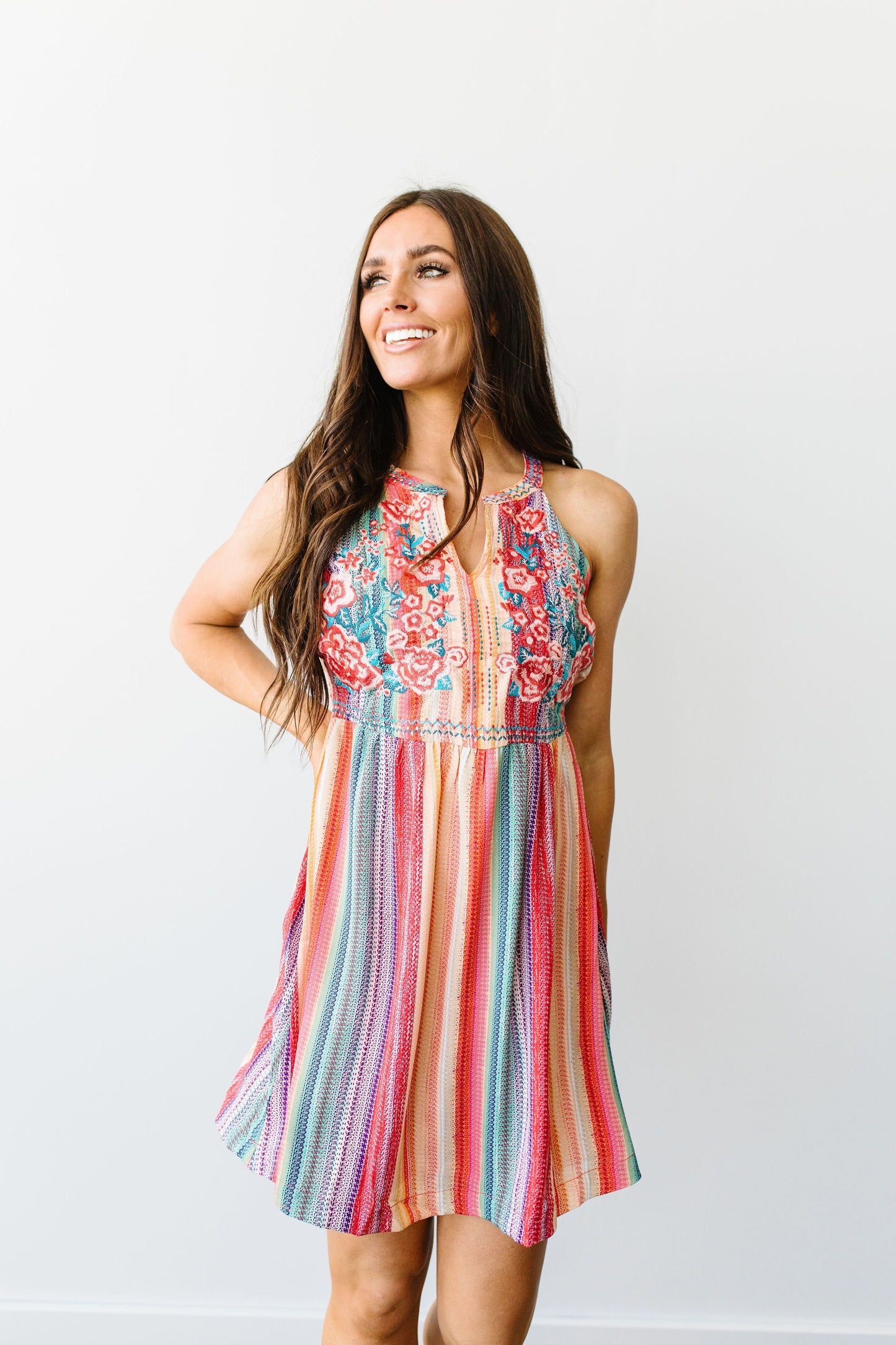 Collision Of Color Dress