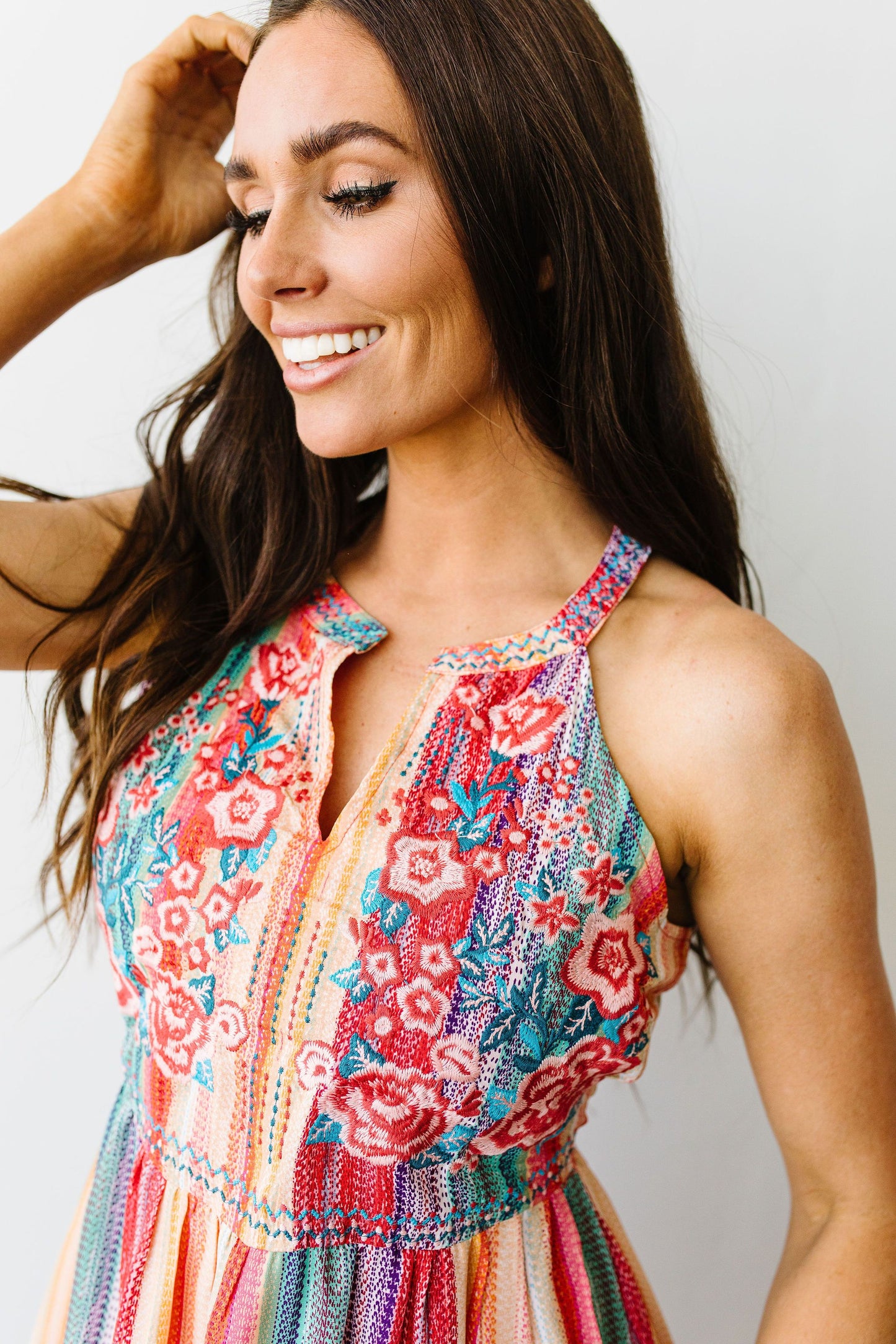 Collision Of Color Dress