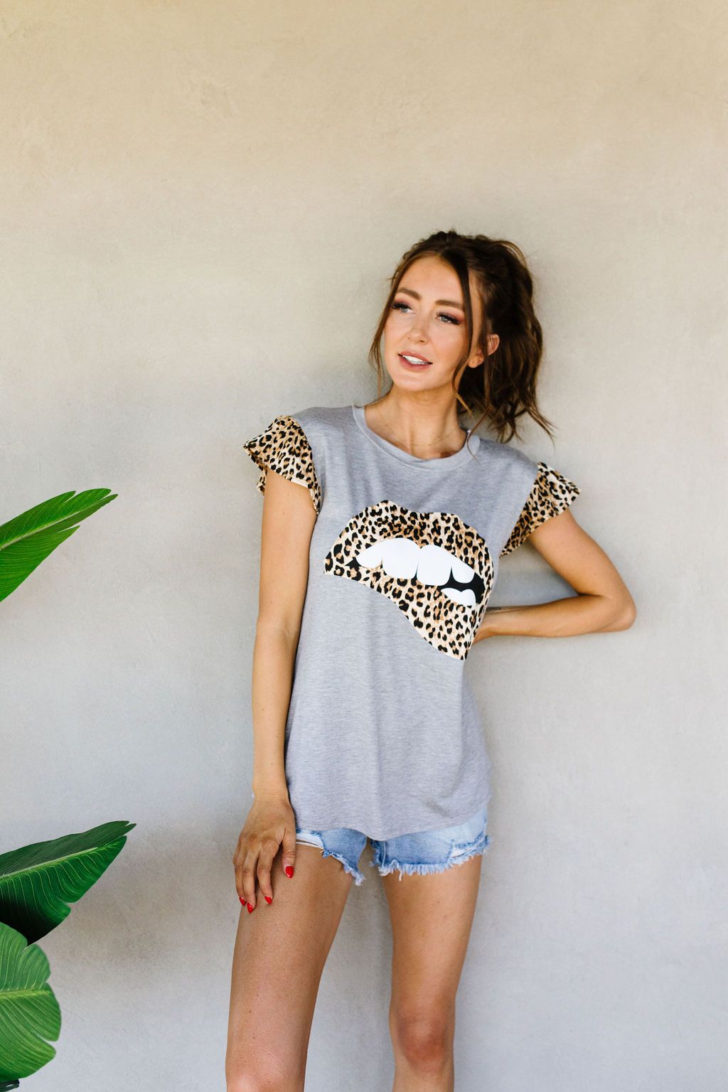 Ruffles & Lips Top