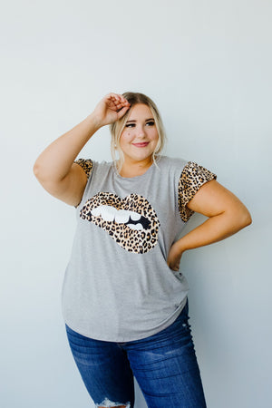 Ruffles & Lips Top