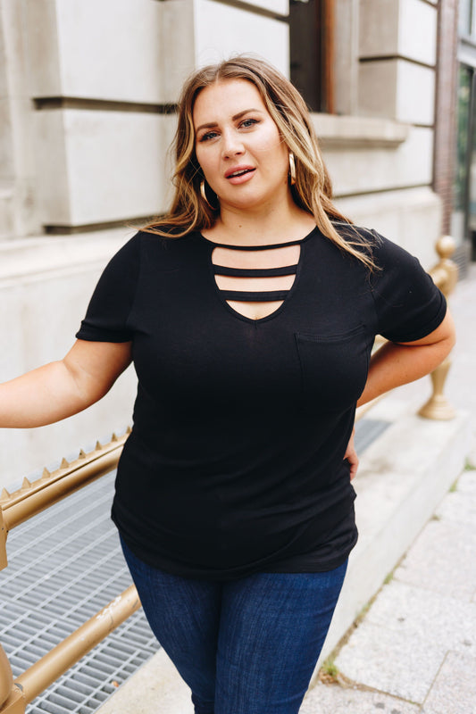 Rule The Roost Tee In Black