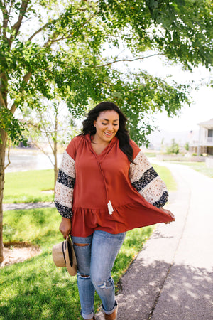 Beyond Boho Blouse