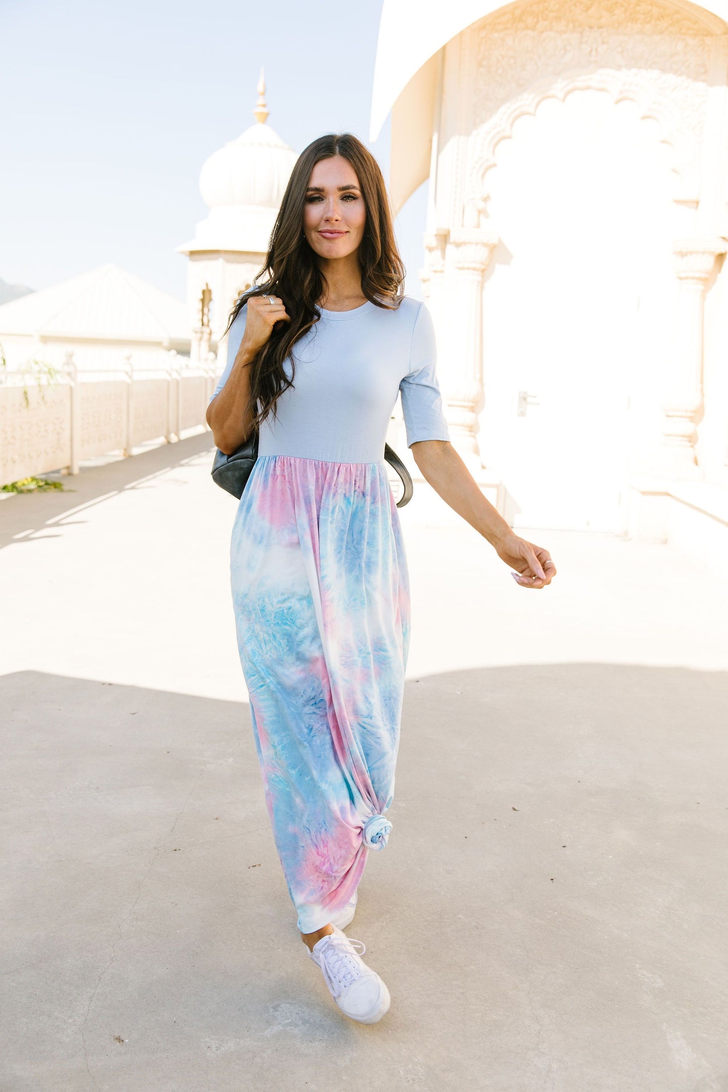 Santa Ana Tie Dye Maxi In Blue